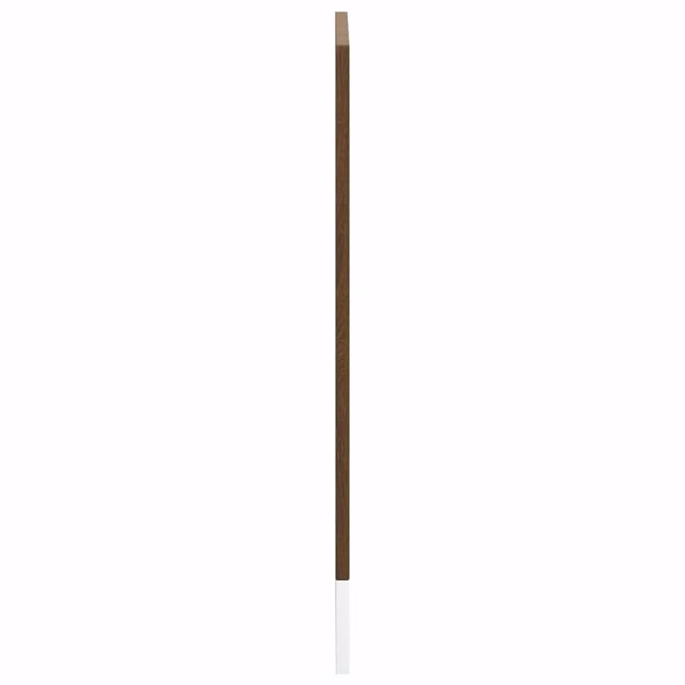 Berkfield Home Kalmar Dishwasher Panel in Brown Oak, Engineered Wood, W: 60 cm, D: 1.5 cm, H: 67 cm – 2
