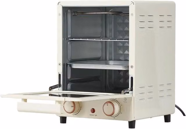 Pawnora 15L Multi-Function 3-Tier Oven and Grill Cooker in Cream