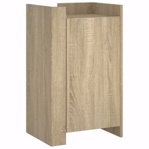 vidaXL Modern Sideboard in Sonoma Oak, W/D/H: 45 x 35 x 75 cm