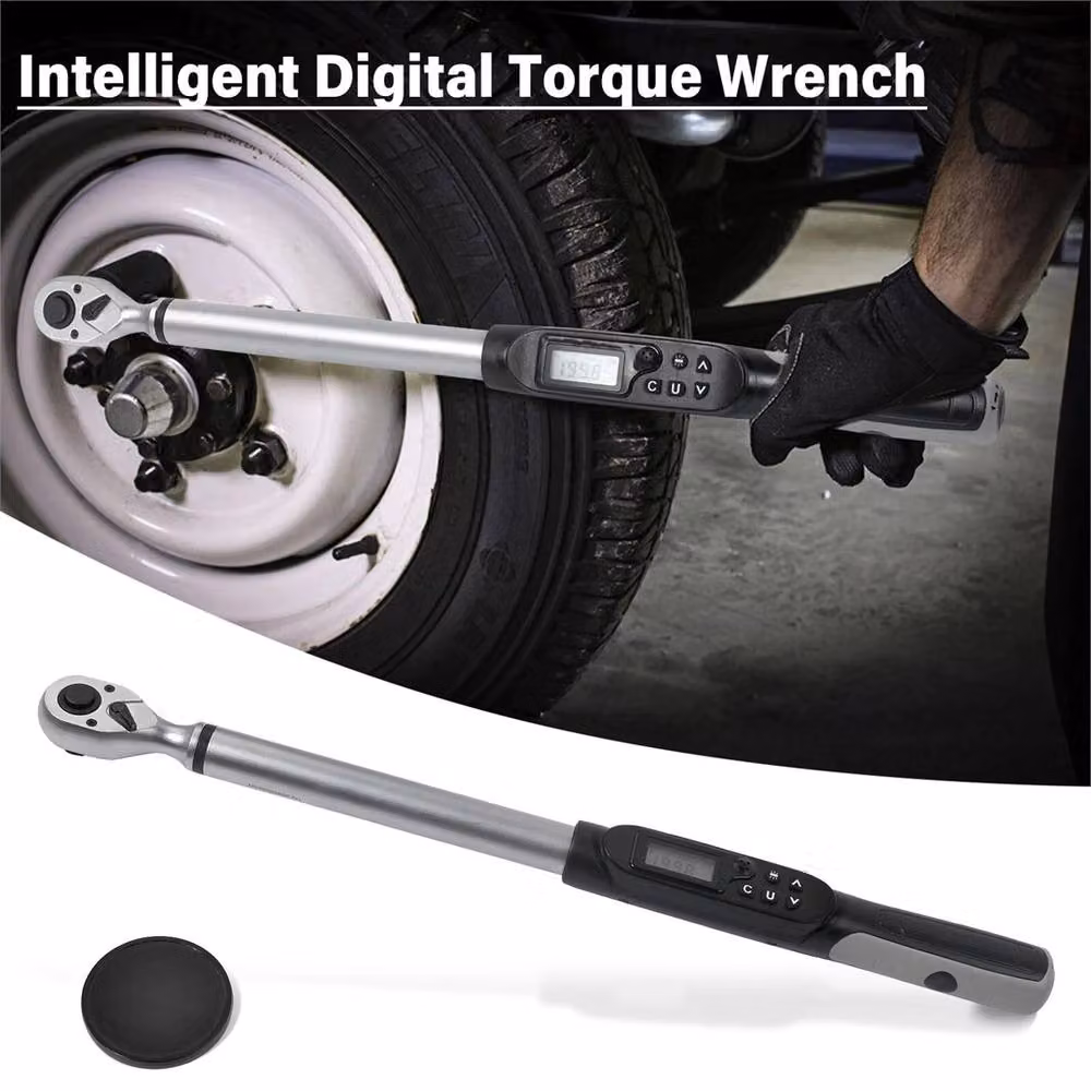 Kelvenix Digital Torque Wrench 1/2 Inch, Adjustable 10-200Nm, Black – 7