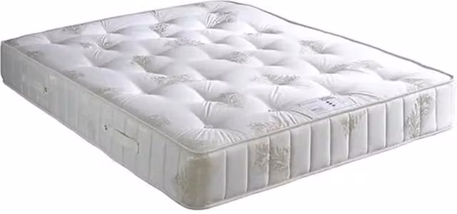 Bedmaster Ortho Classic Bonell Spring Mattress in White, W/D/H: 180 x 200 x 25 cm