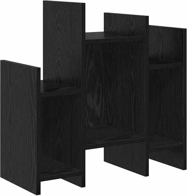 Berkfield Home Modern Side Cabinet in Black Oak, W: 60 cm, D: 26 cm, H: 60 cm