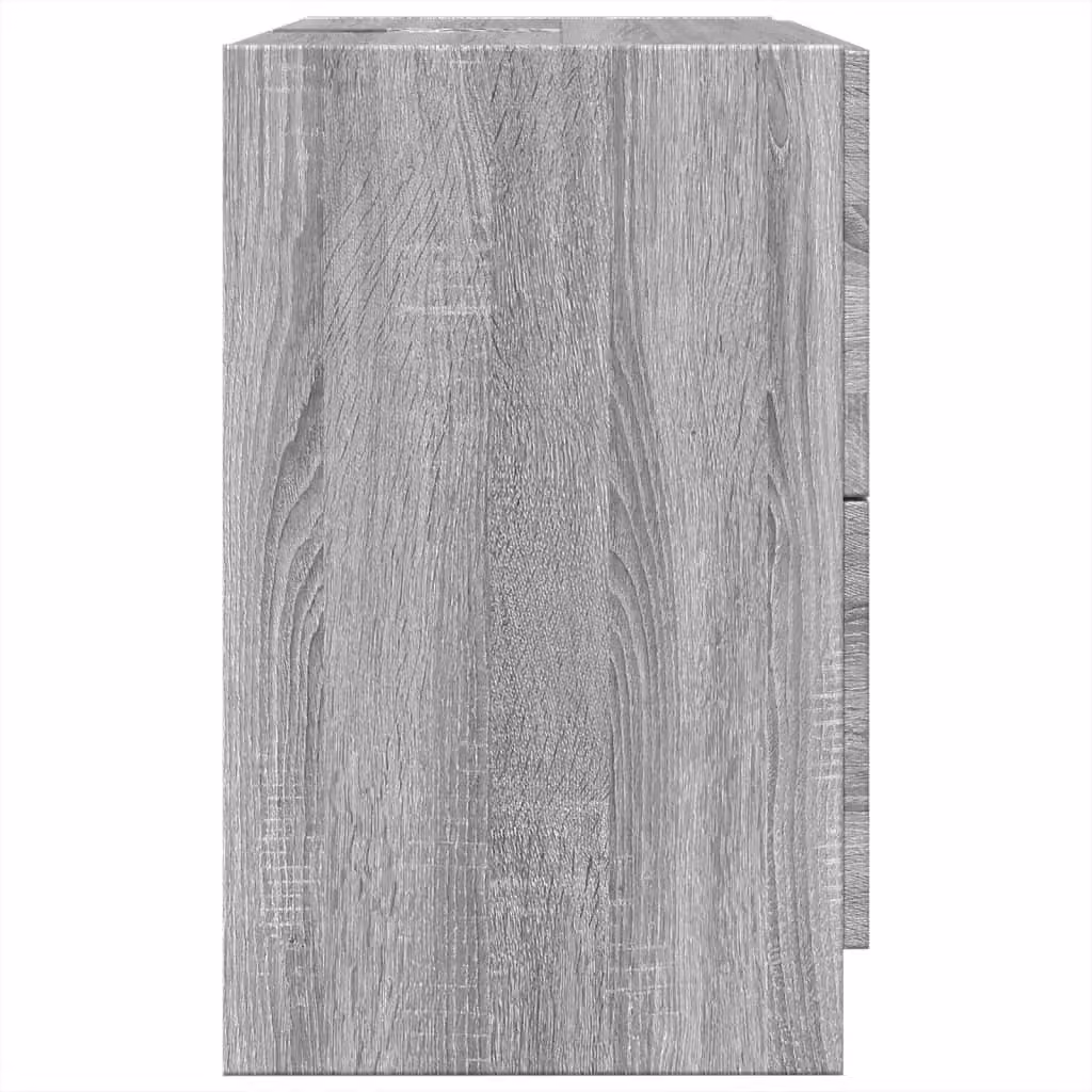 Berkfield Home Grey Sonoma Sink Cabinet W/D/H: 59 x 37 x 59 cm – 2