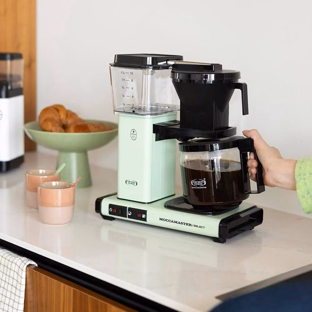 Moccamaster KBG Select Filter Coffee Machine with Glass Jug, 1.25 l, Green – 7
