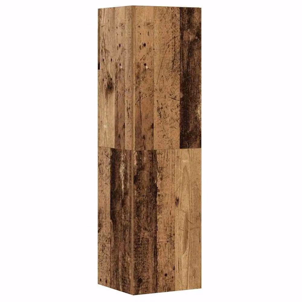 Berkfield Home Classic 5 Piece Wall-mounted TV Cabinet Set in Brown Engineered Wood – 4