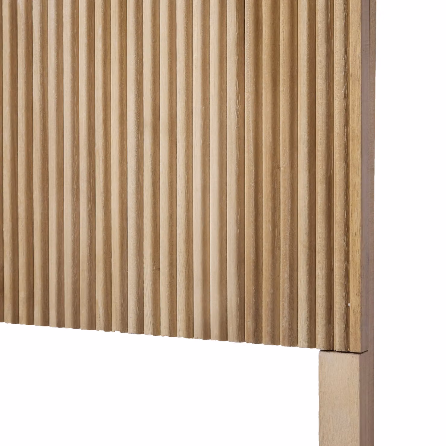 HORSENS Nordlys Scandinavian Solid Wood Headboard in Brown, 160 cm – 4
