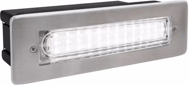 SPETLEK IP65 Recessed LED Outdoor Step and Wall Light in White – 1