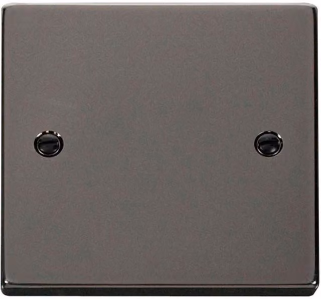 SE Home 1 Gang Blank Plate in Black Nickel