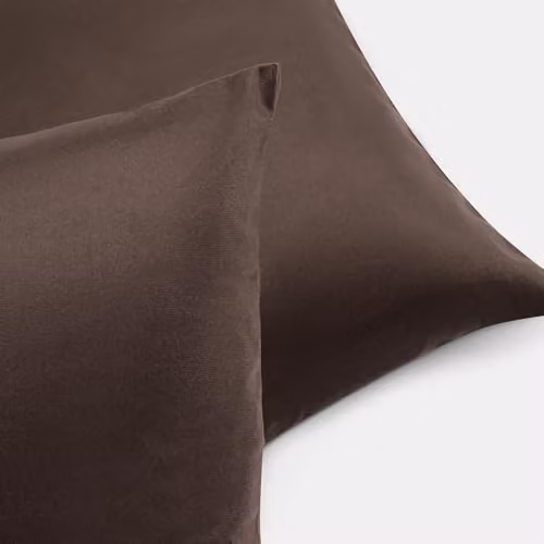 OHS Matte Velvet Cushion Covers Set of 2, Brown, W/D/H: 45 x 45 x 45 cm – 4