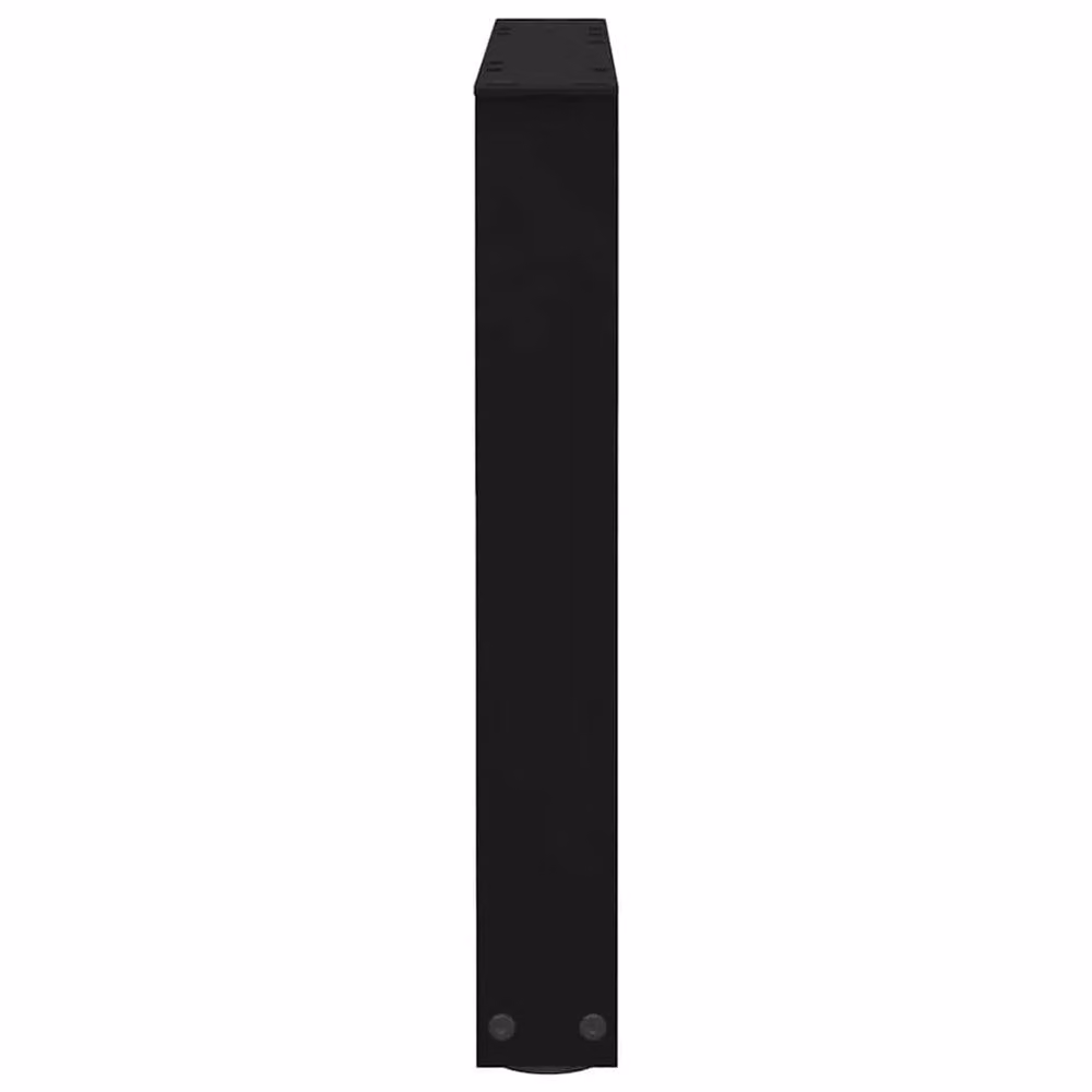 Berkfield Home V-Shape Dining Table Legs, 2 Piece Black Steel Set, H: 50 cm, W: 42 cm – 4