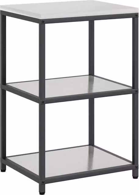 Berkfield Home Kitchen Storage Shelf in Silver Stainless Steel