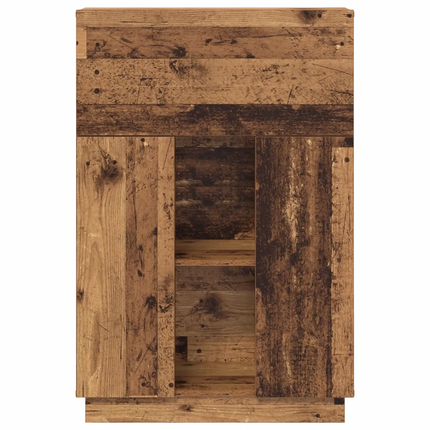 Berkfield Home Brown Rustic Writing Desk in Engineered Wood – 3