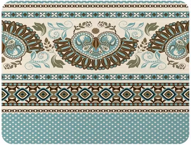 Benjamin Tate Design Egyptian Greek Roman Style Fleece Blanket in Green, Beige and Multicolour, W/D/H: 120 x 150 cm – 2