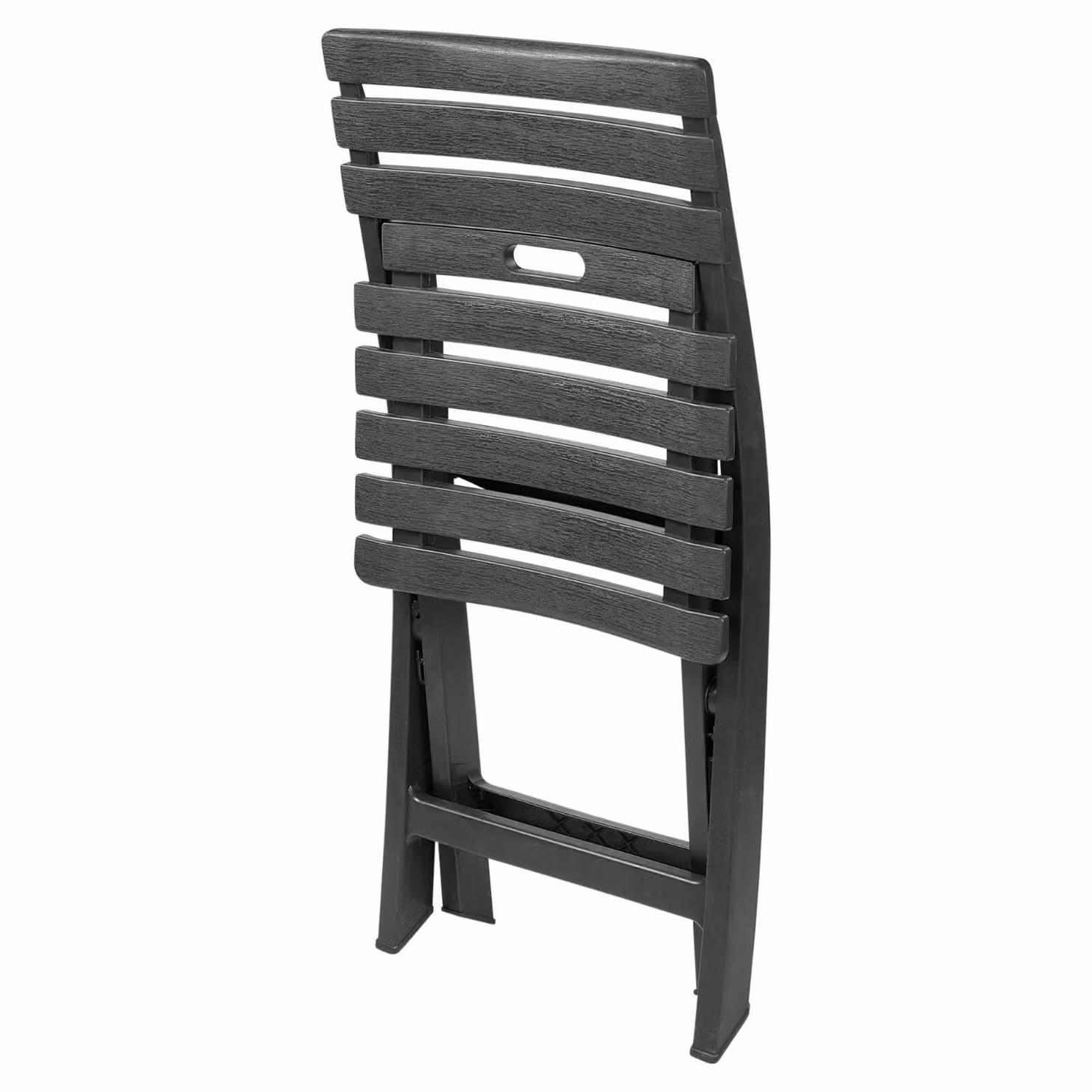 EONLION Set of 2 Collapsible Outdoor Folding Garden Chairs in Grey – 3