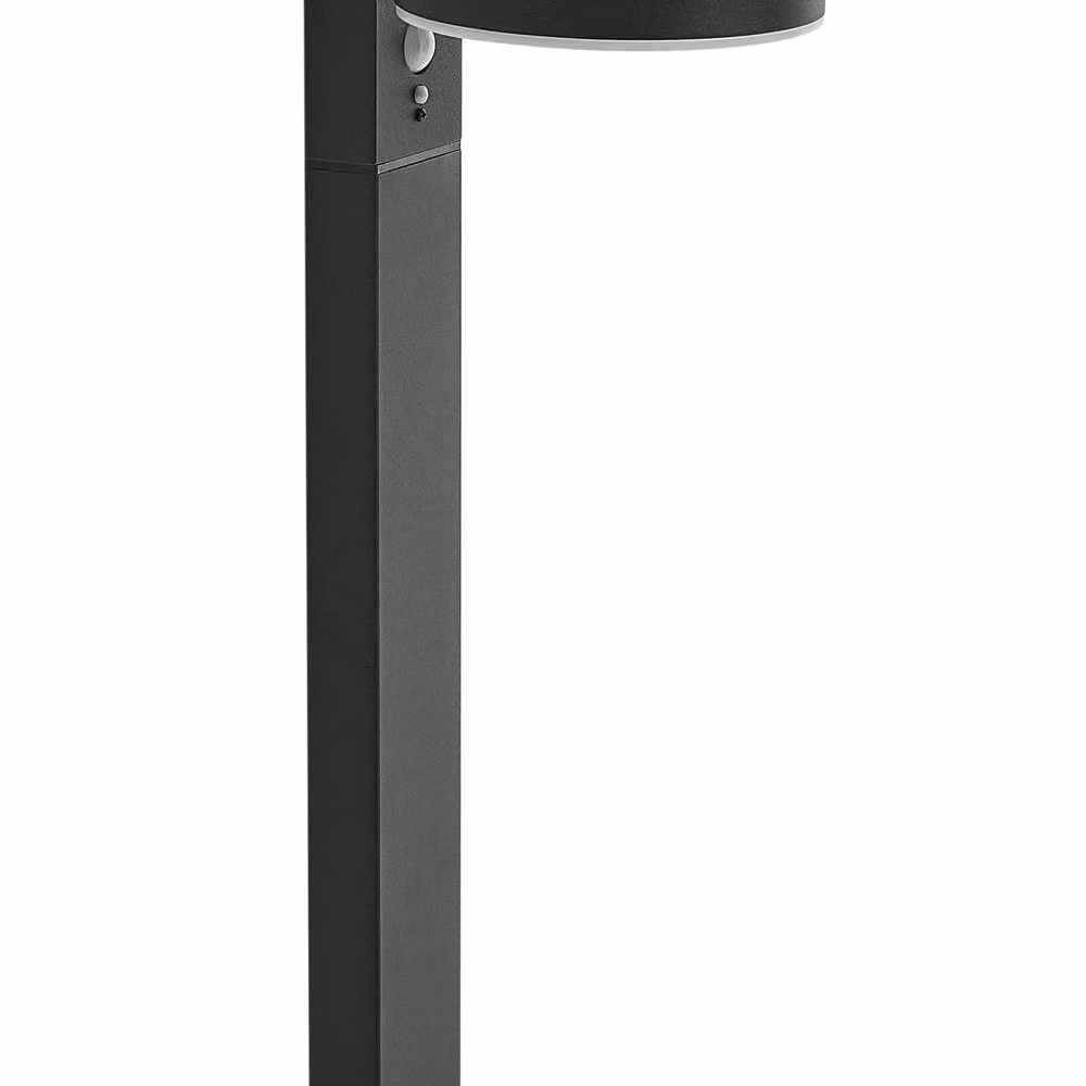 Wyld and Coco Solar LED Bollard in Black with Motion Sensor, Height: 50 cm – 2