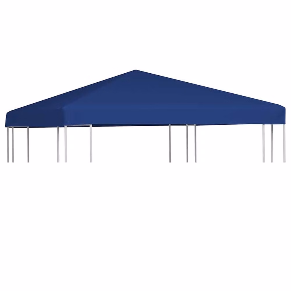 Berkfield Home Blue Polyester Gazebo Top Cover 3x3 m – 1