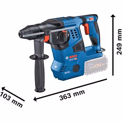 Bosch Professional 18V Cordless Rotary Hammer GBH 18V-28 C Blue – 2