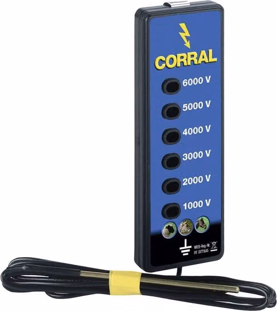 Corral Manual Fence Line Tester in Blue