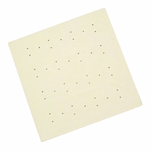 Blue Canyon Nonslip Antibacterial Rubber Shower Mat in Beige, W/D/H: 53 x 53 x 1 cm
