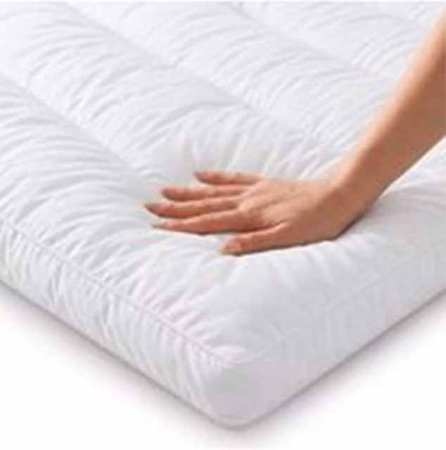 Living and Home Cloud Mattress, Extra Thick, White, W: 160 cm, D: 200 cm