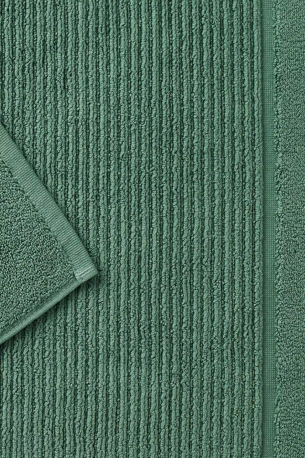 Christy Supreme Luxury 100% Cotton Towelling Bath Mat in Green, W/D/H: 90 x 50 x 0.5 cm – 3