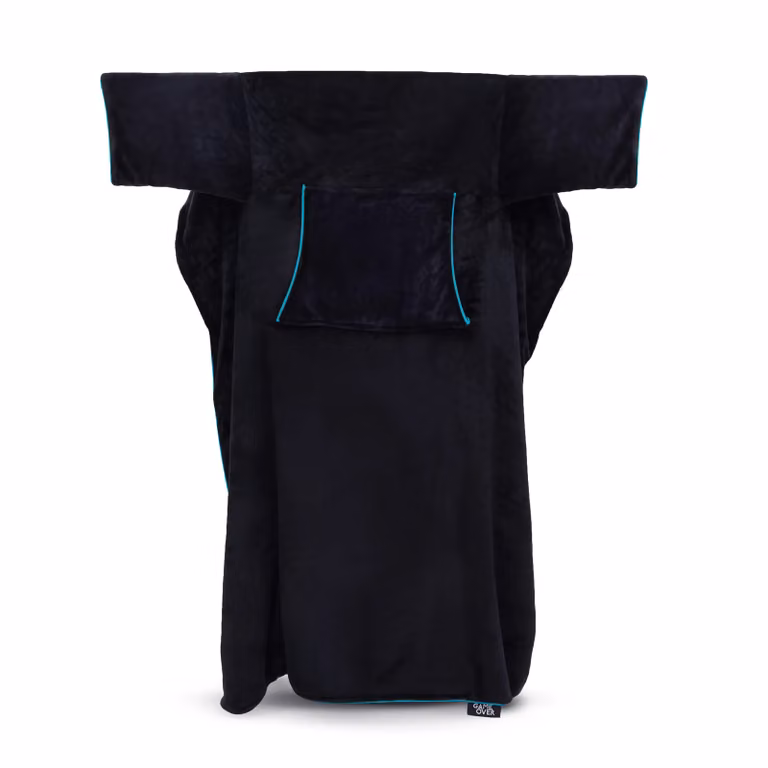 Game Over Store Lich Blade Soft Fleece Gaming Blanket with Sleeves, Black, W/D/H: 120 x 170 x 1 cm