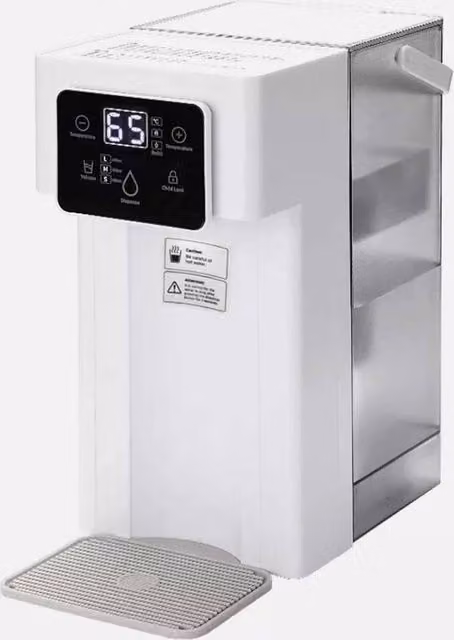 FLAVORA Instant Hot Water Dispenser Countertop Boiler in White, 3L – 1