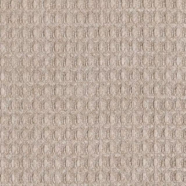 Linda Barker Luxury Waffle Fabric in Beige