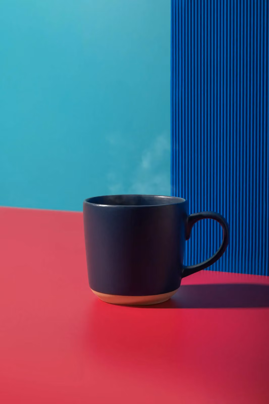 La Cafetiere Blue Ceramic Stoneware Mug, 350ml – 2