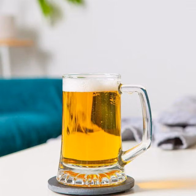 Bormioli Rocco Transparent Beer Glasses, Set of 6, 510 ml
