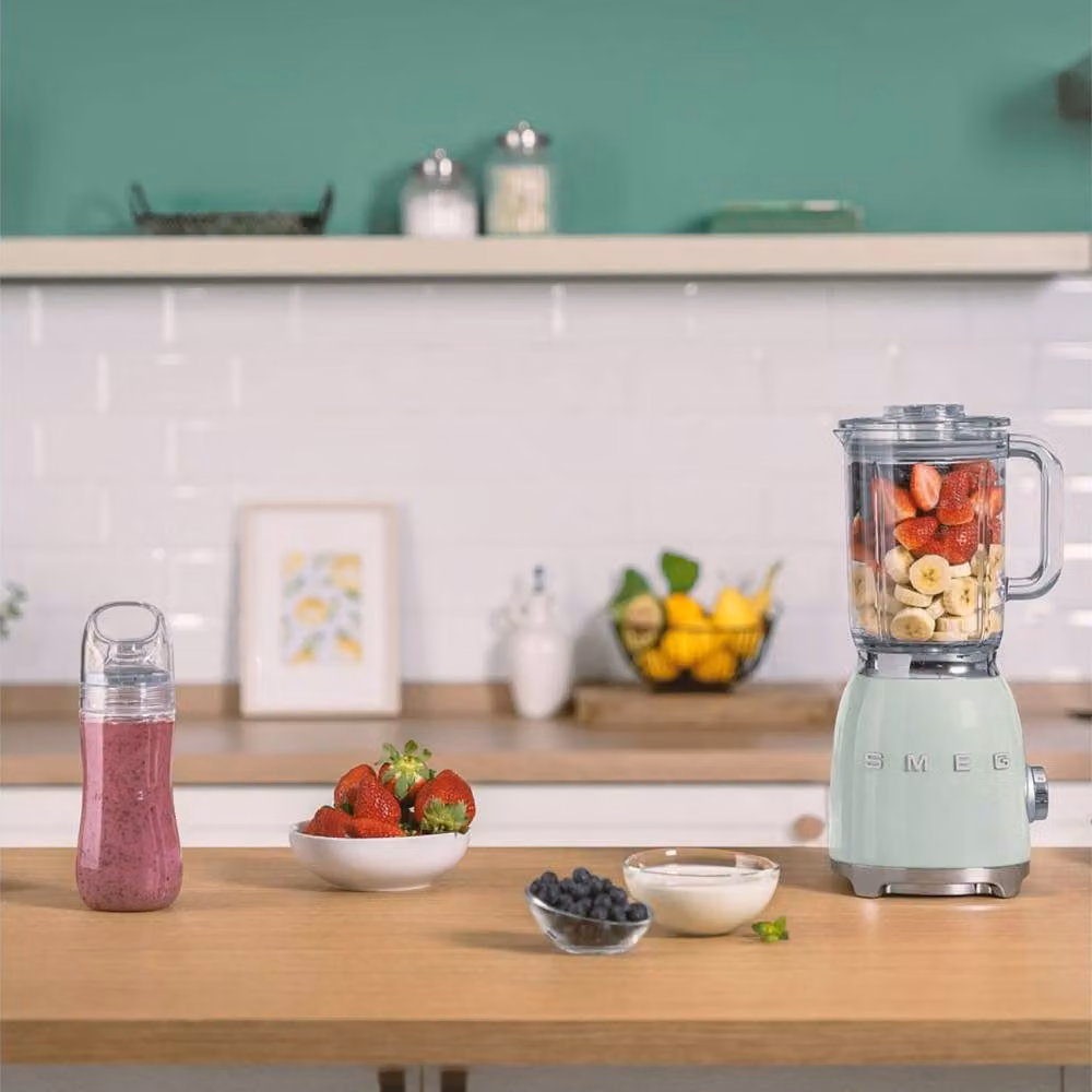 Smeg 50s Style Jug Blender in Green with Stainless Steel and Glass – 2