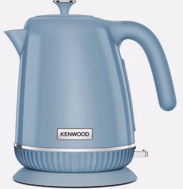 Kenwood Elegancy Ceramic Kettle, 1.7 l, Grey and Blue