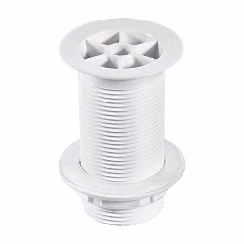 McAlpine 1" White Plastic Flush Flange Urinal Waste WU1A