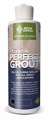 StoneCare4U Essential Perfect Grout, Black, 237ml – 1