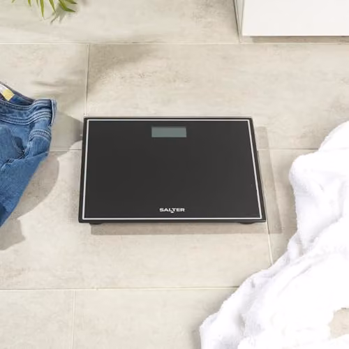 Salter Personal Glass Scales, Black – 5