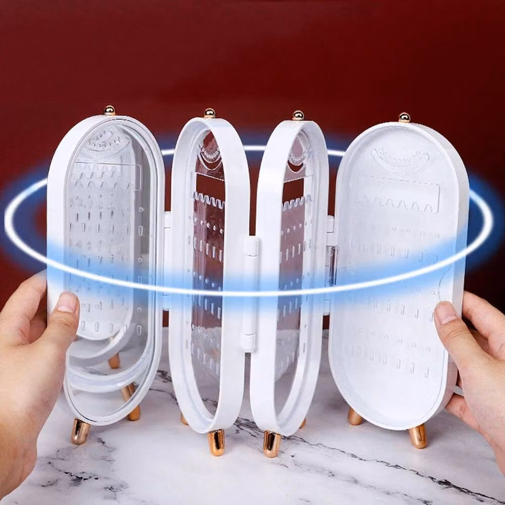 KORVIXA Hanging Jewellery Organiser Storage Box in White – 5