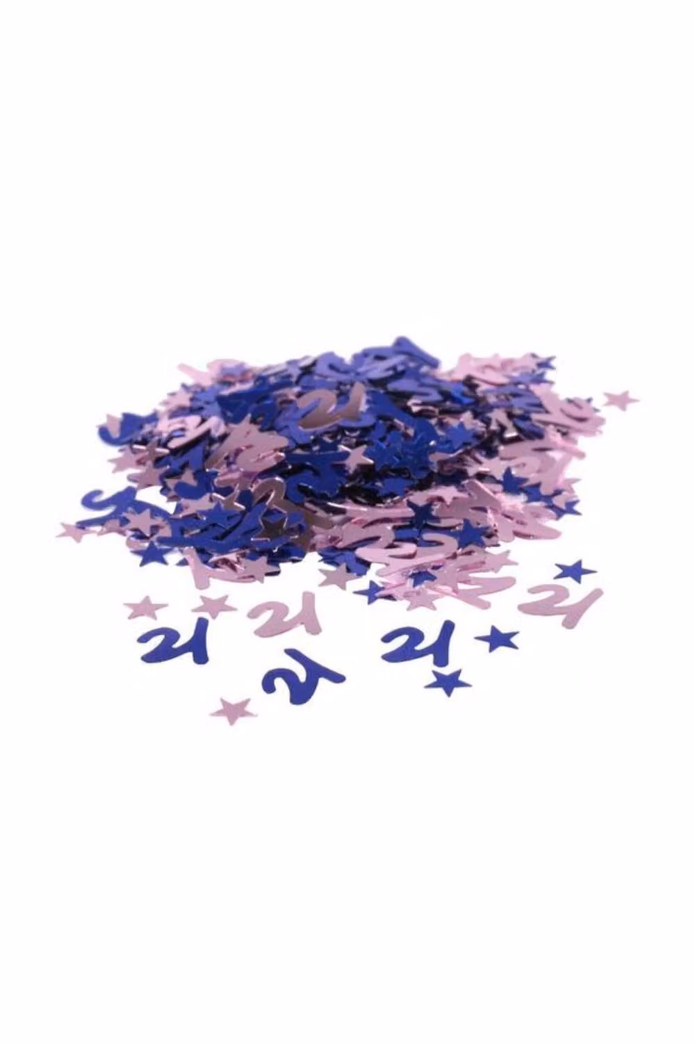 KDMD Mini Stars 21 Confetti 12 Pack in Pink, Blue and Multicolour – 2