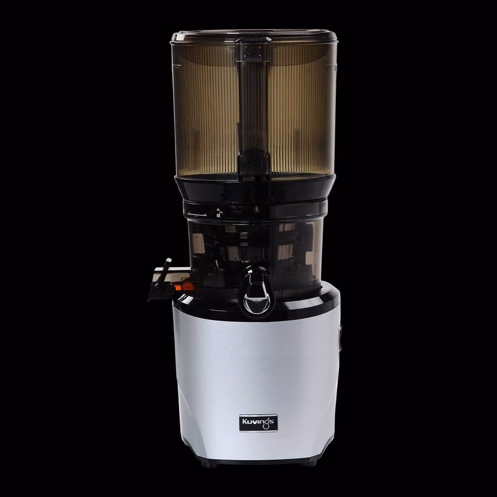 Kuvings AUTO10 Large Self-Feeding Slow Juicer with 3l Capacity and 200W Motor in Silver – 3