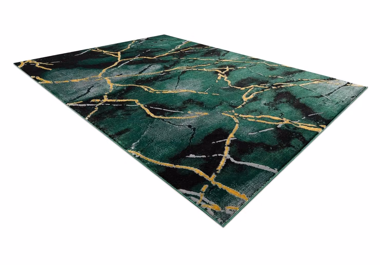 RugsX Emerald Green Stone Look Glamour Rug, W: 240 cm, D: 330 cm – 4