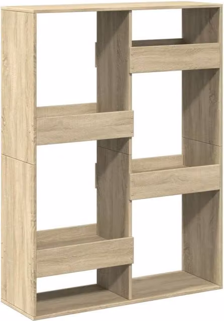 Berkfield Home Sonoma Oak Room Divider in Beige, W/D/H: 100 x 33 x 135 cm – 1