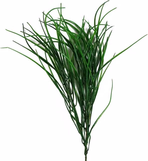 Green Artificial Grass Foliage Stem Spray