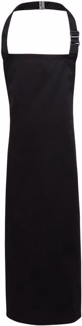 Premier Plain Cotton Childrens Apron - Black