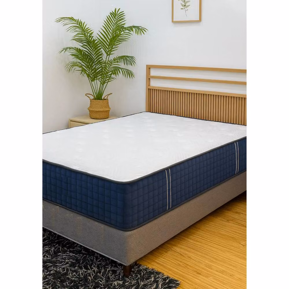 KDMD Artesa Royal Tight Top Firm Support King Size Hybrid Mattress in White, W/D/H: 150 x 200 x 30 cm – 2