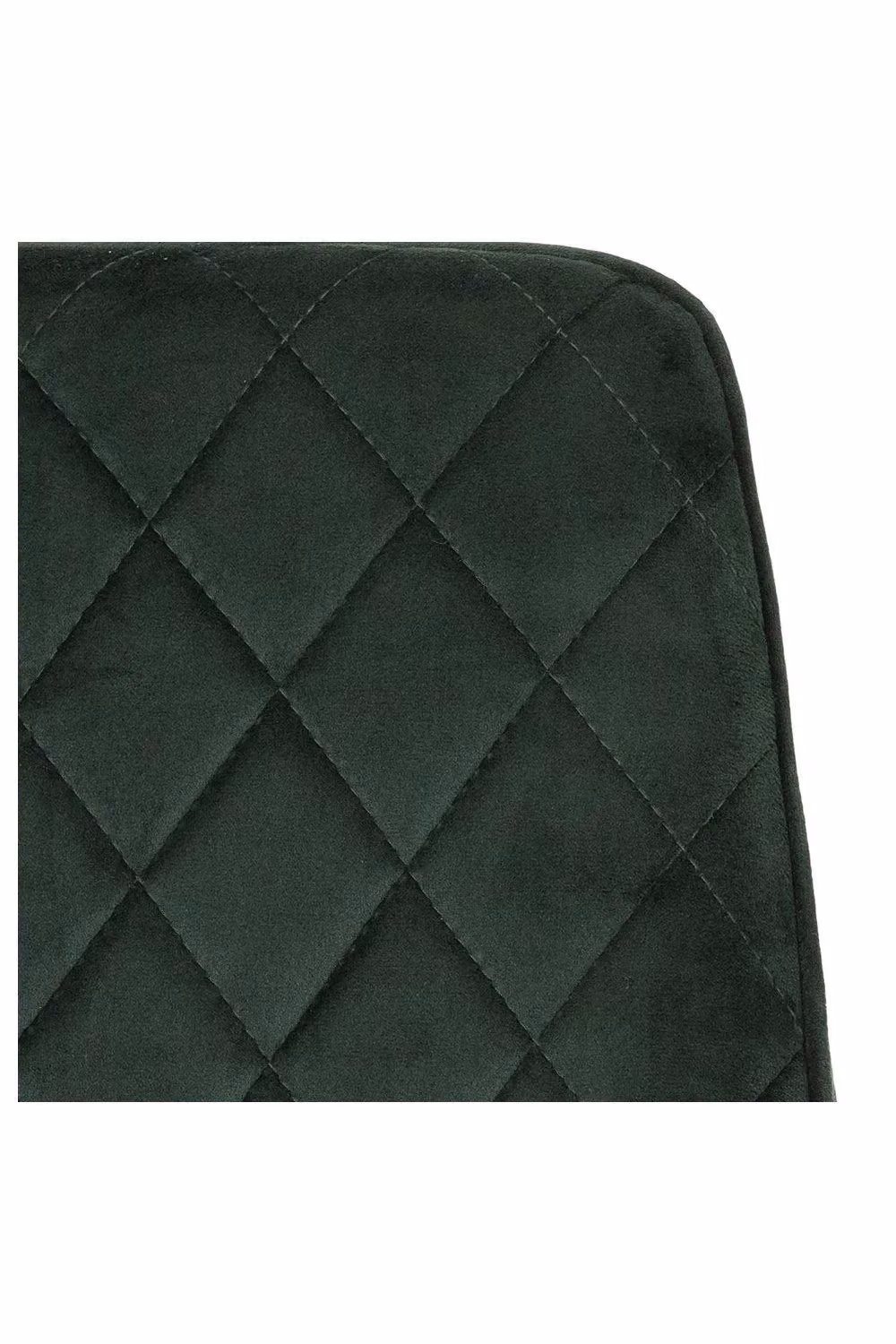 Seconique Avery Set of 2 Green Velvet Dining Chairs with Armrests – 5
