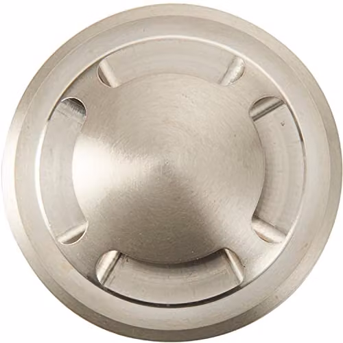 Loops Silver Satin Nickel 4-Way Replacement Bezel Plate for x01295 x01296 & x01297 Guide Lights, Aluminium Alloy