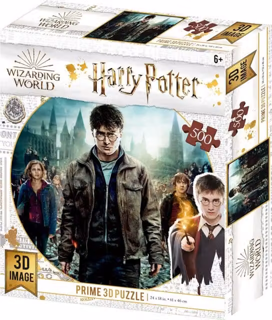 Harry Potter Prime 3D Puzzle with 500 Pieces in Multicolour