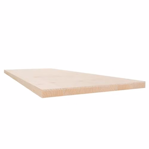 Snowdon Spruce Timber Furniture Board, Natural/Beige, W/D/H: 30.0 x 30.0 x 1.8 cm