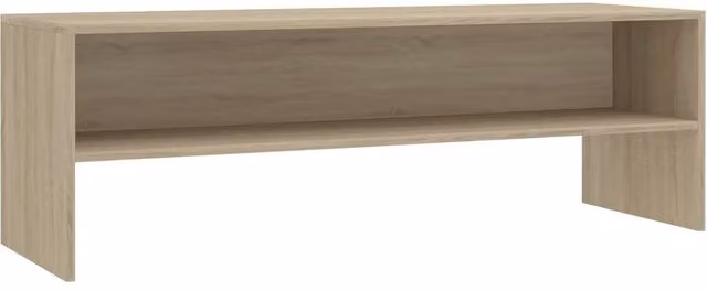 Berkfield Home TV Cabinet in Sonoma Oak, W/D/H: 120 x 40 x 40 cm – 1