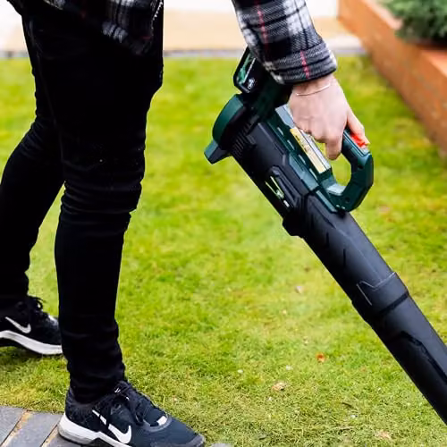 Webb Eco WEV20AB Cordless 20V Axial Leaf Blower with 4Ah Battery and Charger – 5