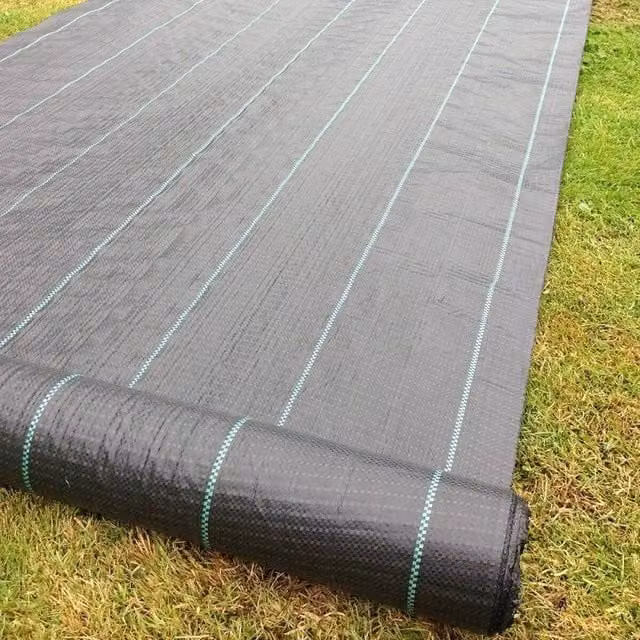 EONLION Black Weed Control Fabric Garden Liner Ground Cover Sheet, 3m x 10m – 1